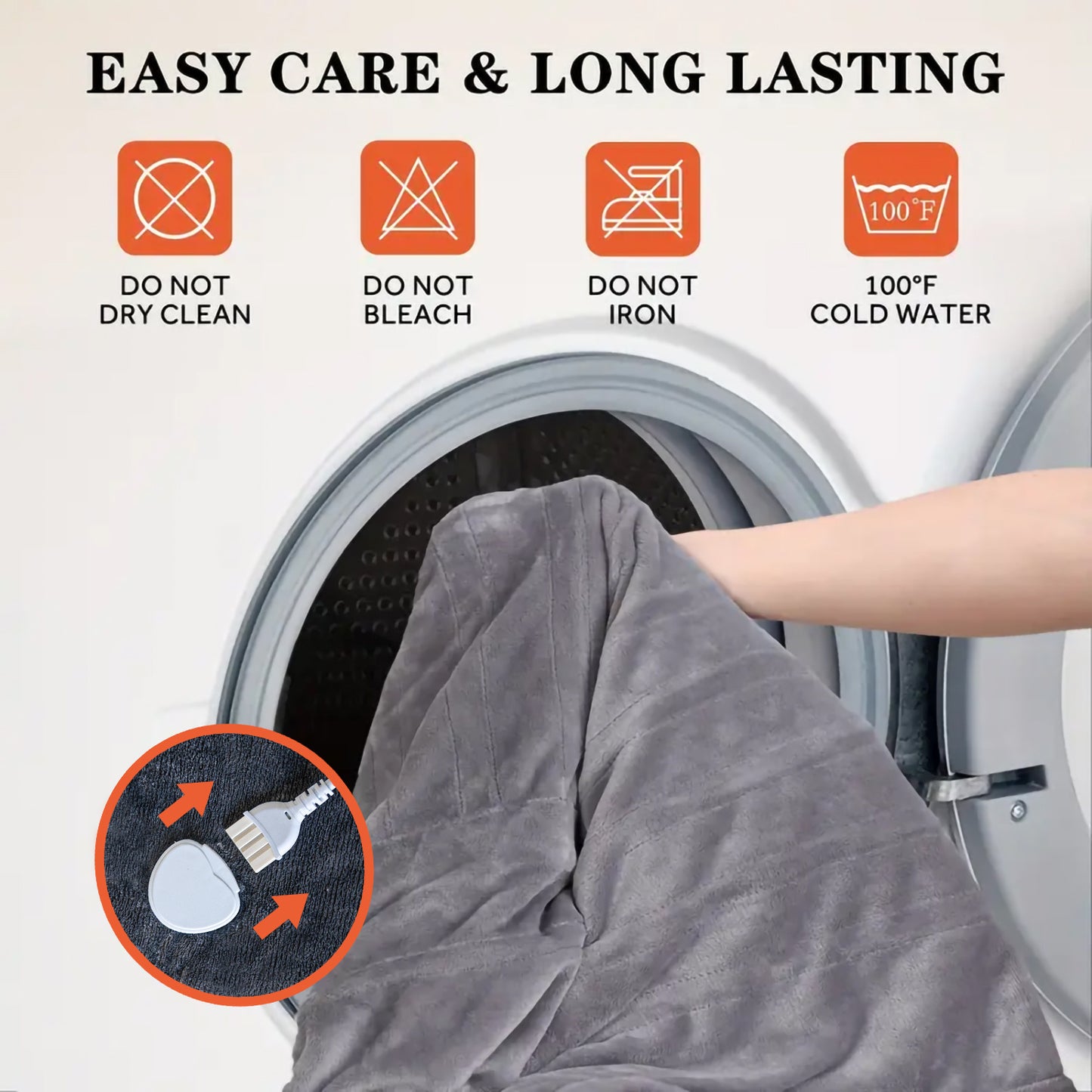 Heated Blanket Queen Size With Dual Zone Control - 10 Heat Settings Electric Throw Blanket With Automatic Shut Off Timer, Machine Washable Soft Flannel - DropOnline.co