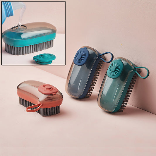 Multifunctional Automatic Liquid Cleaning Brush Soft Shoe Brush Clean Wash Shoe Artifact Laundry Brush Household Brush Clothes - DropOnline.co