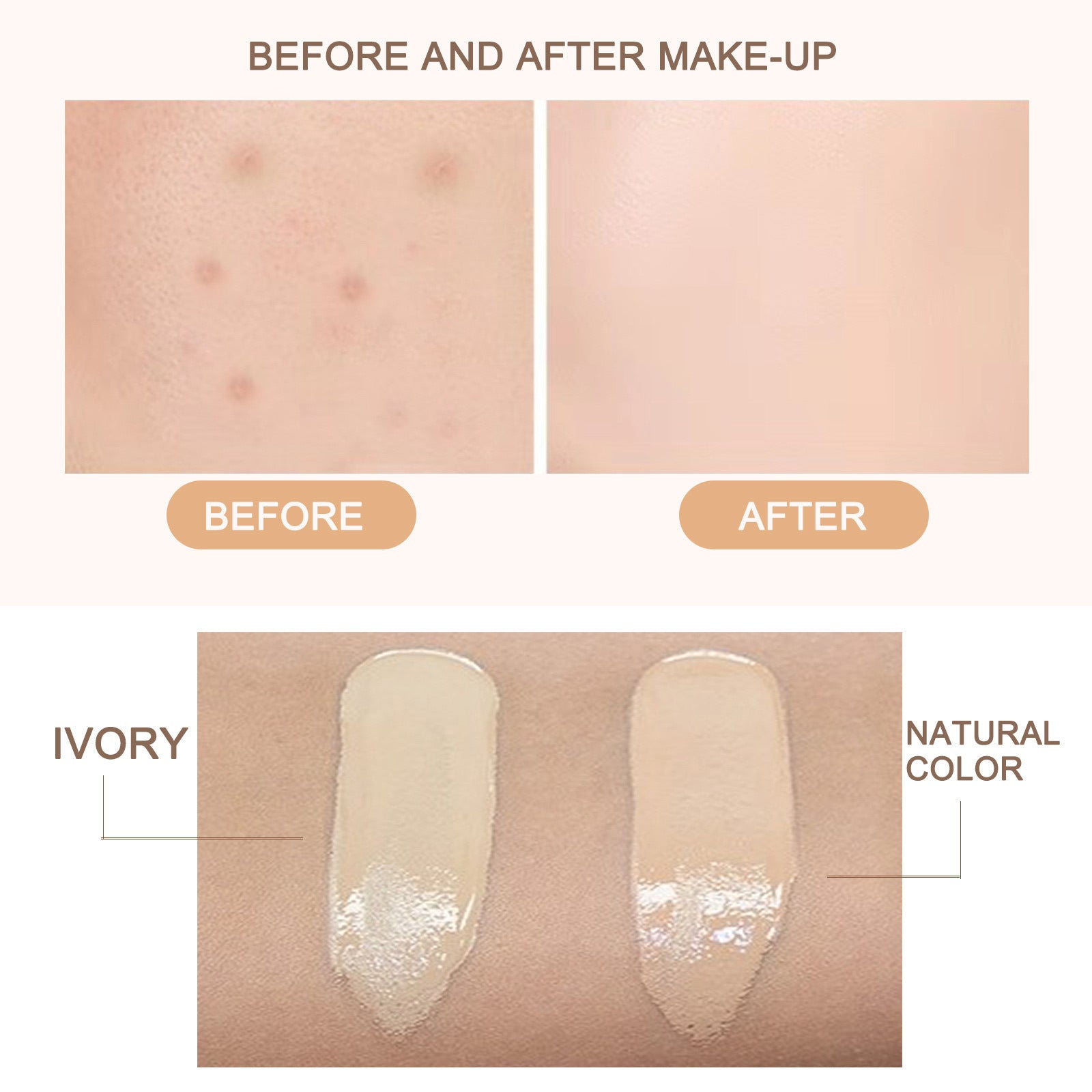 EELHOE Pre-Makeup Primer, A Moisturizing, Concealing, Skin-brightening, And Smooth Pre-makeup Foundation - DropOnline.co