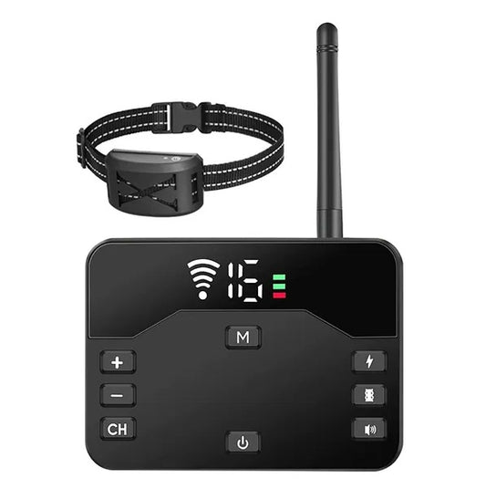 Wireless Electric Dog Fence Waterproof Pet Shock Boundary Containment System Electric Training Collar For Small Medium Large Dogs - DropOnline.co