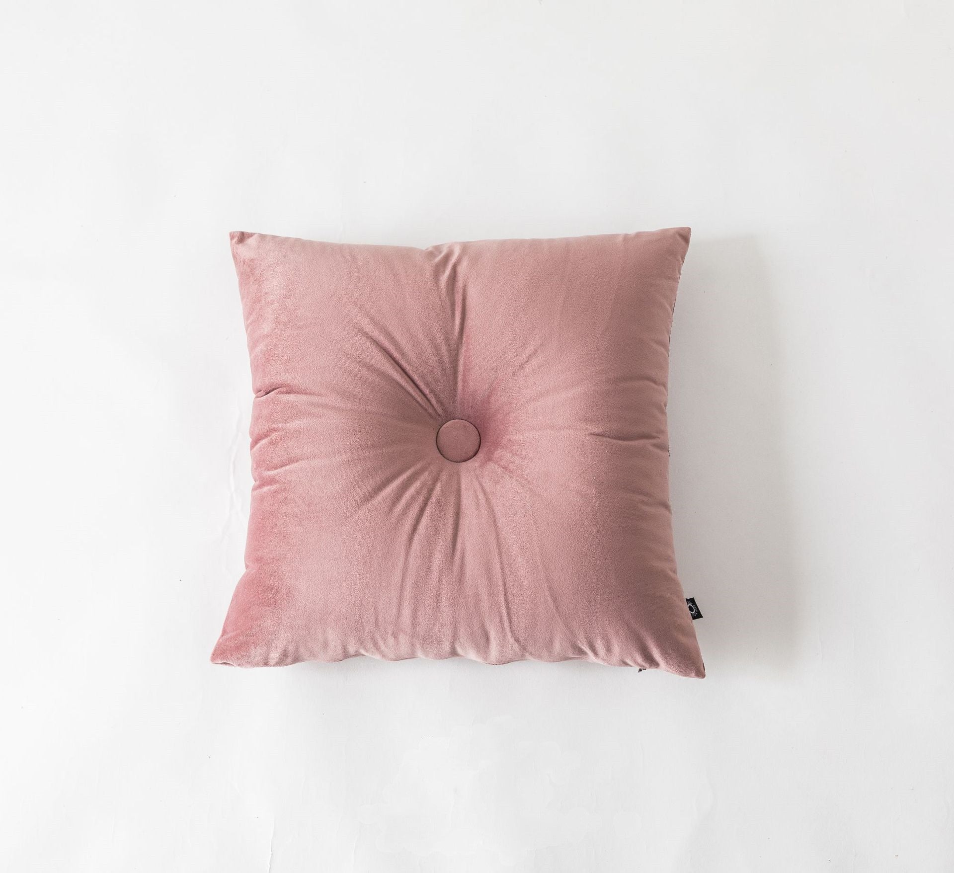 Pure color cotton linen cushion pillow wholesale lumbar pillow - DropOnline.co