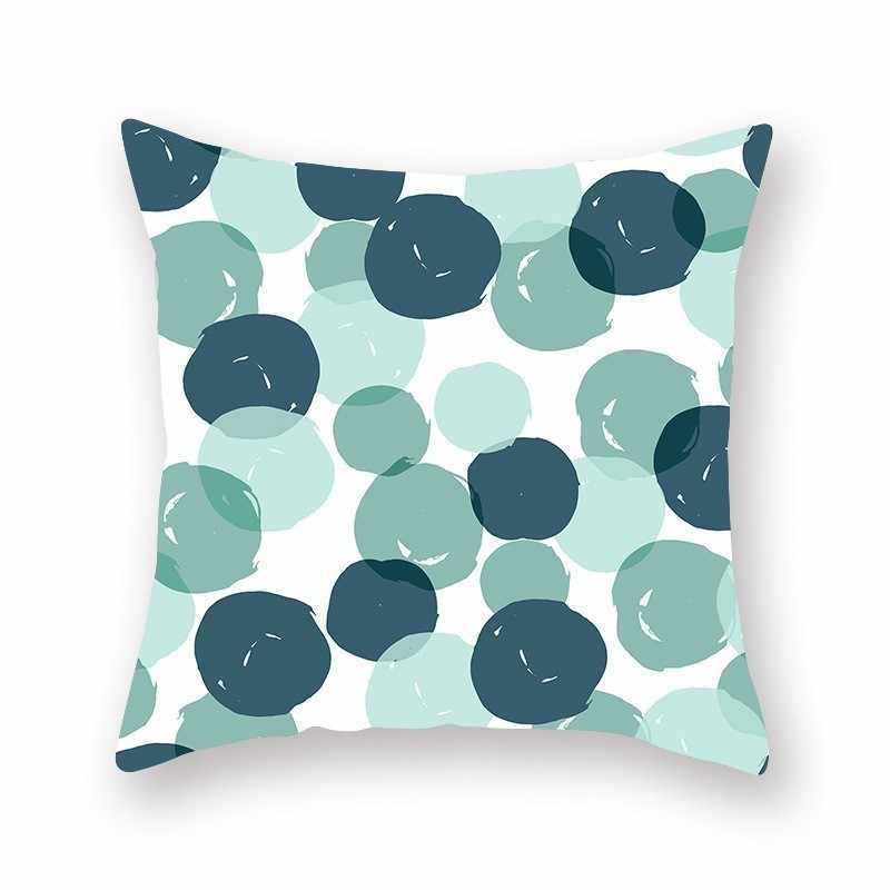 Bright Color Geometric Pillow Cushion Cover - Bold Modern Pattern for Contemporary Home - DropOnline.co