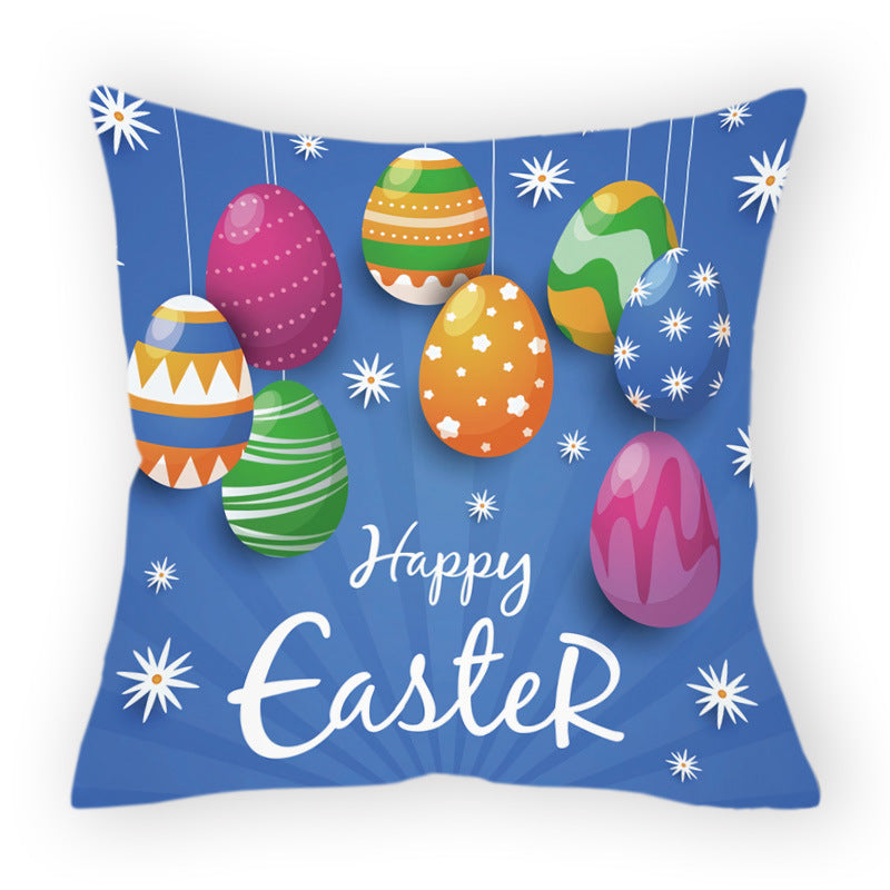 Easter Pillow Cover Sofa Cushion Cushion Cover - DropOnline.co