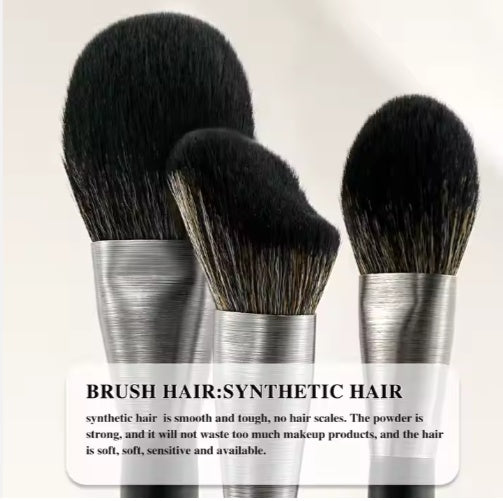 BEILI Low MOQ Ship Fast Custom High Quality Make Up Brushes Wholesale Wood Handle Premium Natural10pcs Makeup Brush - DropOnline.co