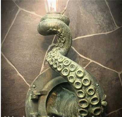 Retro Octopus Electric Light Tentacle Wall Sconces Lamp for Home Decor - DropOnline.co