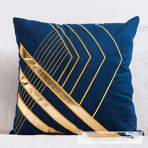 Golden Sofa Pillow Office Car Lumbar Cushion - DropOnline.co
