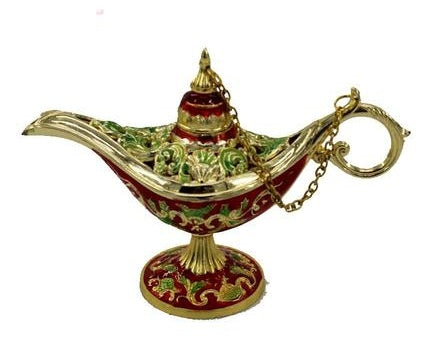 Arabian Genie Oil Lamp Container Decor - DropOnline.co