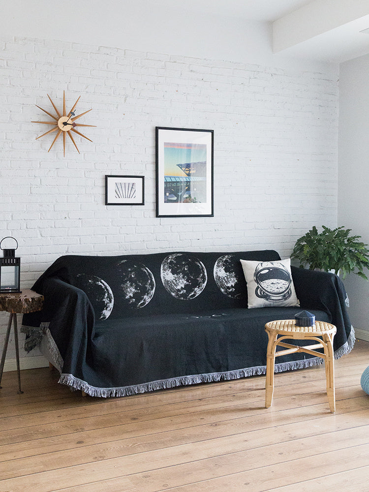 Simple Universal Anti Slip Sofa Cushion Cotton Linen Cover - DropOnline.co