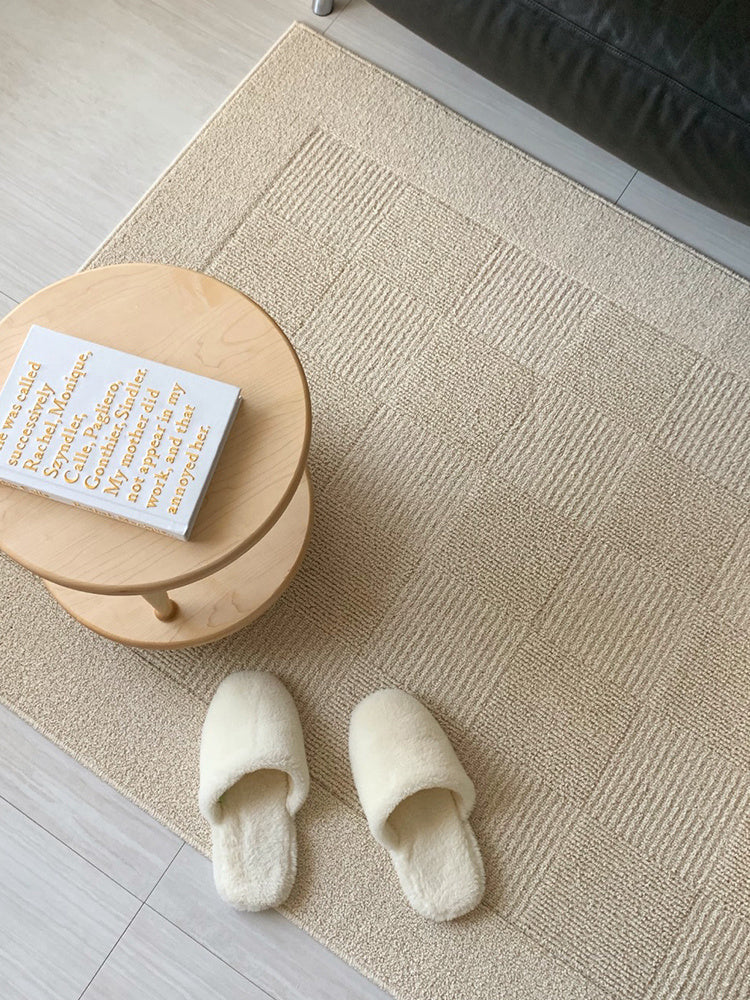 Log Wind Living Room Carpet Tea Table Cushion Bedroom Bed - DropOnline.co