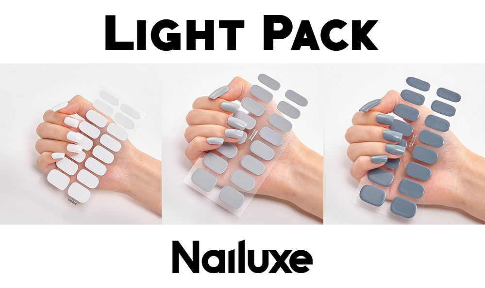 Pure Color 16 Nail Stickers - DropOnline.co