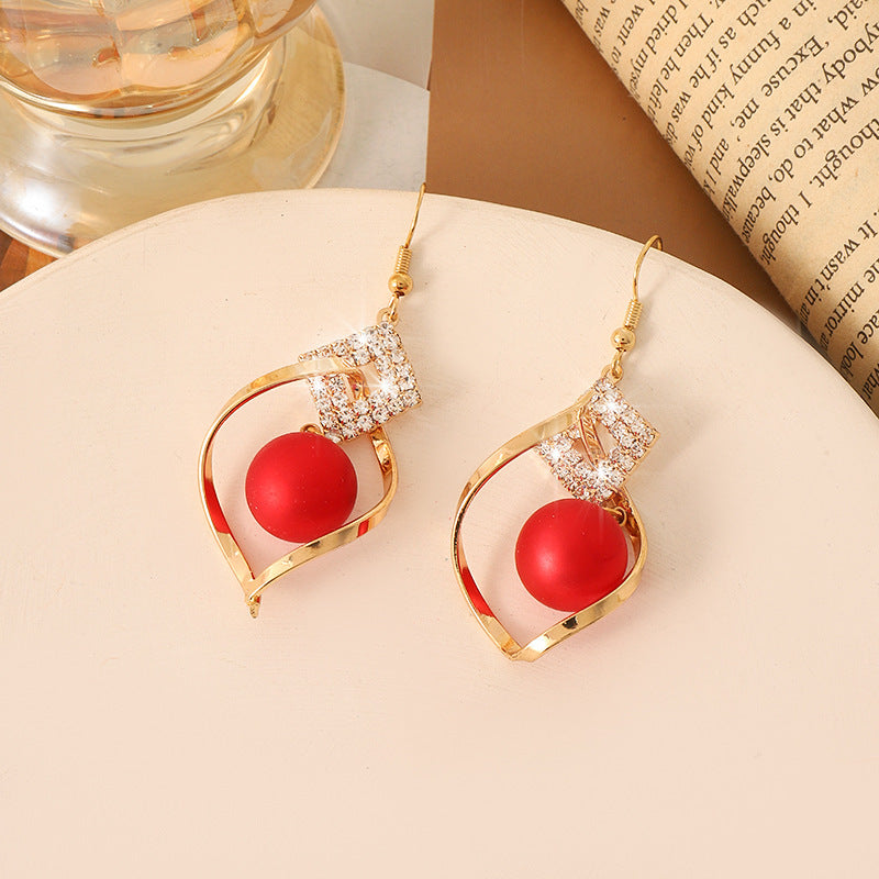 Women's Fashionable Temperamental All-match Earrings - DropOnline.co