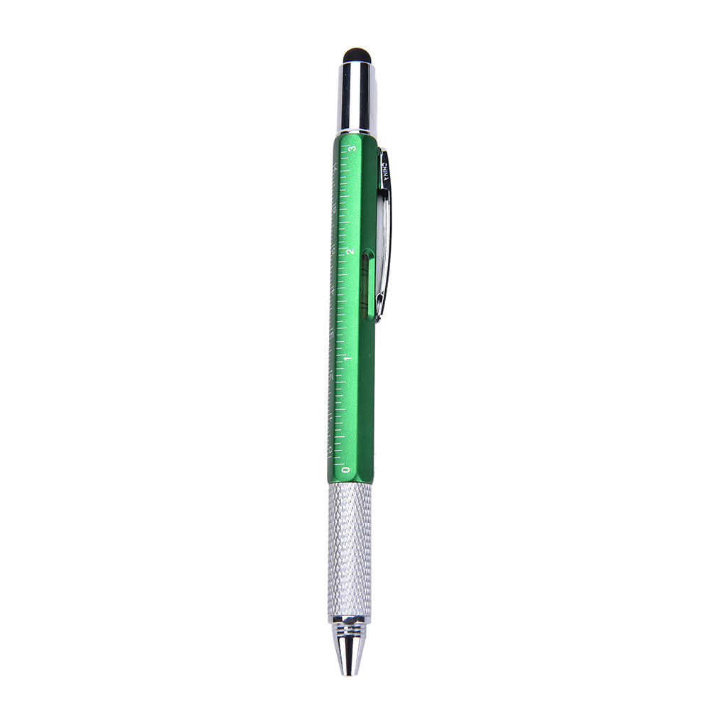 6-in-1 Multifunctional Stylus Pen - Touch Screen Pen with Ruler, Screwdriver & Spirit Level - DropOnline.co