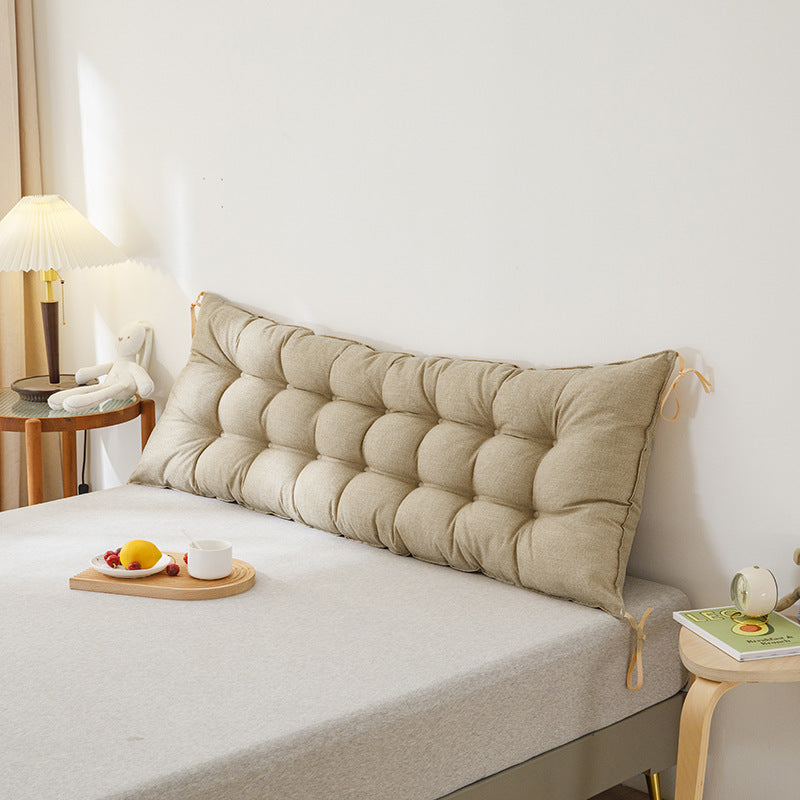 Waterproof Big Backrest Rocking Chair Cushion Bedroom Sofa Waist Pillow Bedside Cushion - DropOnline.co