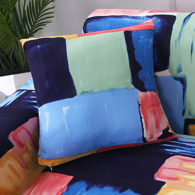 Printed Sofa Cushion Sofa Cover Sofa Cover - DropOnline.co