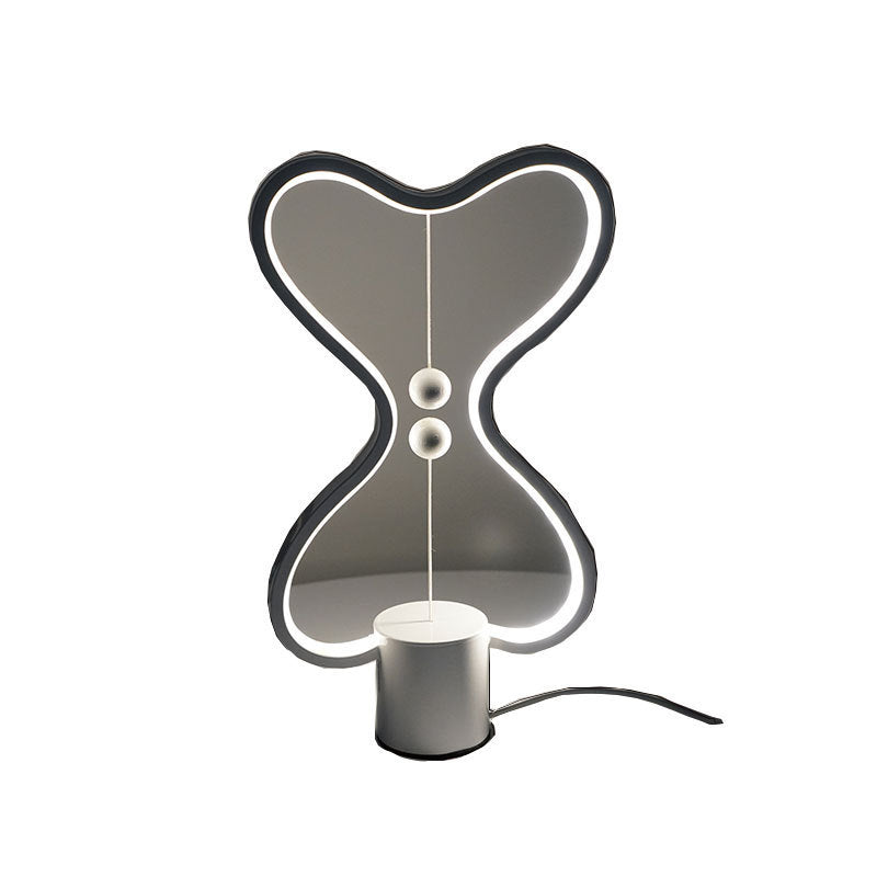 7 Colors Balance Lamp LED Night Light USB Powered Home Decor Bedroom Office Table Night Lamp Light - DropOnline.co