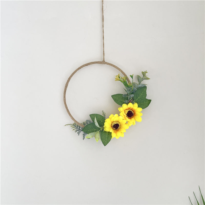 Wall Decor Room Wall Hanging Rose Garland - DropOnline.co