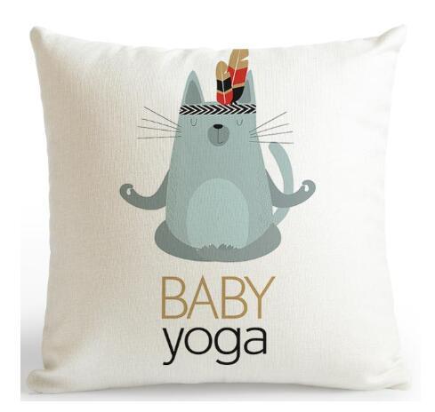 Be Happy Bear Cushion Cover - DropOnline.co