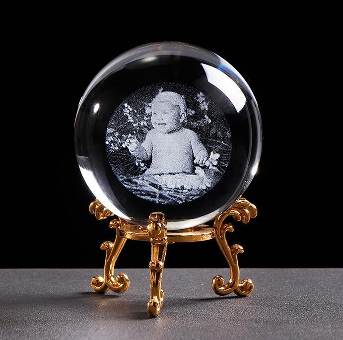 Custom glass ball home decoration crystal ball decoration - DropOnline.co