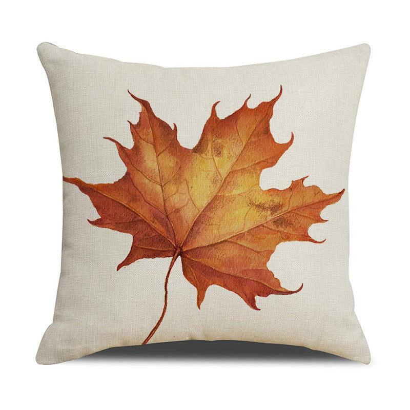 Thanksgiving Pillow Cover Pumpkin Decoration Cushion Cover - DropOnline.co