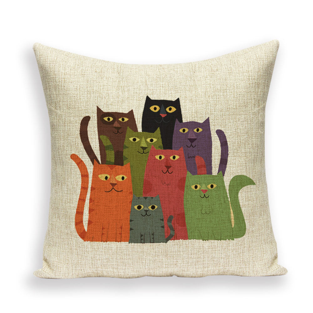 Linen Velvet Sofa Pillow Cushion Backrest - DropOnline.co