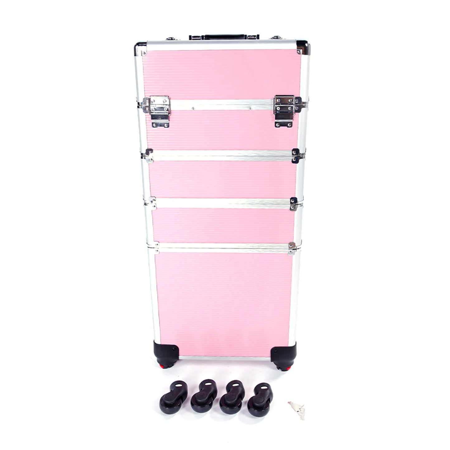 4-in-1 Aluminum Alloy, Trolley, Vanity Case, Embroidery Box - DropOnline.co