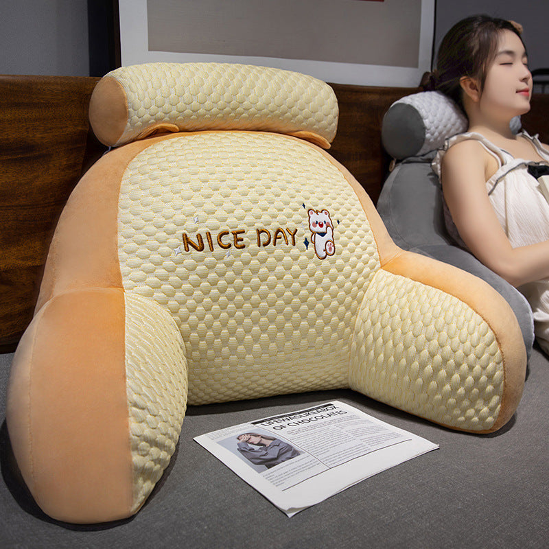 Bedside Cushion Soft Bag Waist Cushion - DropOnline.co