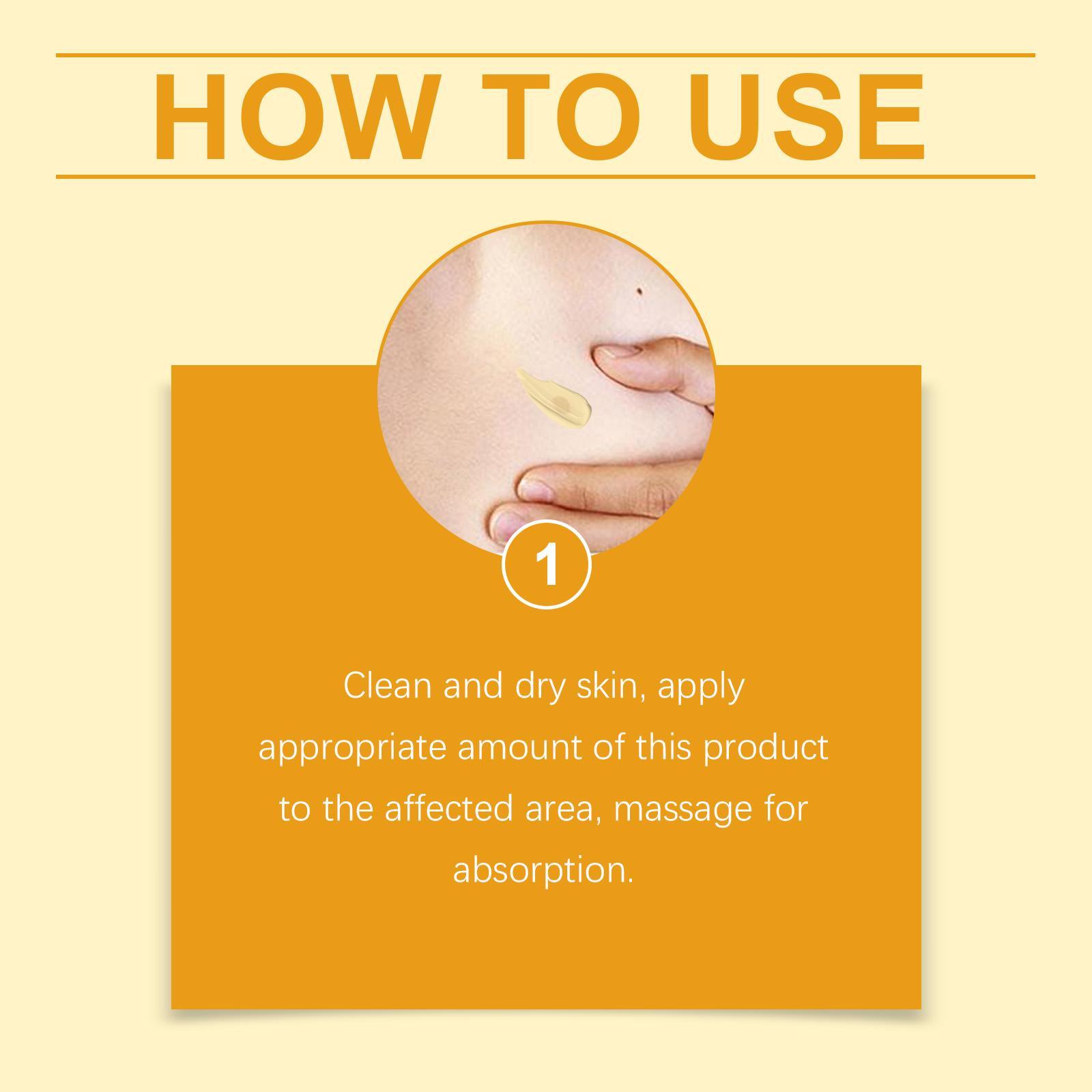 Houkeya Bee  Skin Care Cream Gentle Cleansing, Mole Removal, Moisturizing, Soothing Skin Care Cream - DropOnline.co