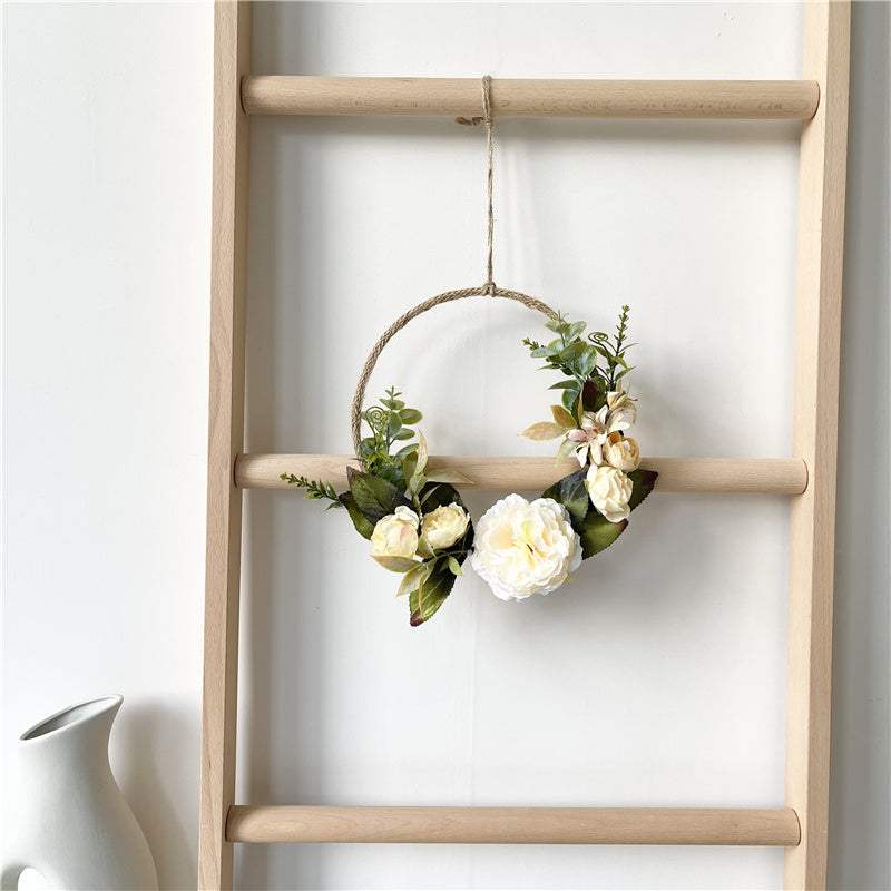 Wall Decor Room Wall Hanging Rose Garland - DropOnline.co