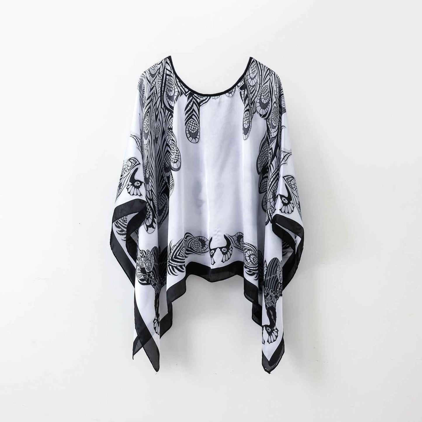 Pullover Shawl Outerwear Cover-up - Multifunctional Scarf Wrap