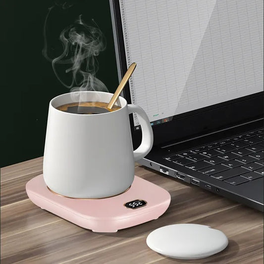 Electric Coffee Mug Warmer For Desk Auto Shut Off USB Tea Milk - DropOnline.co