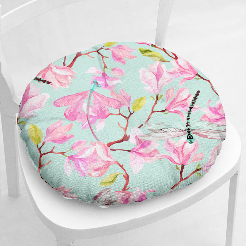 Flower Flower 213 Thick Flannel Chair Cushion - DropOnline.co