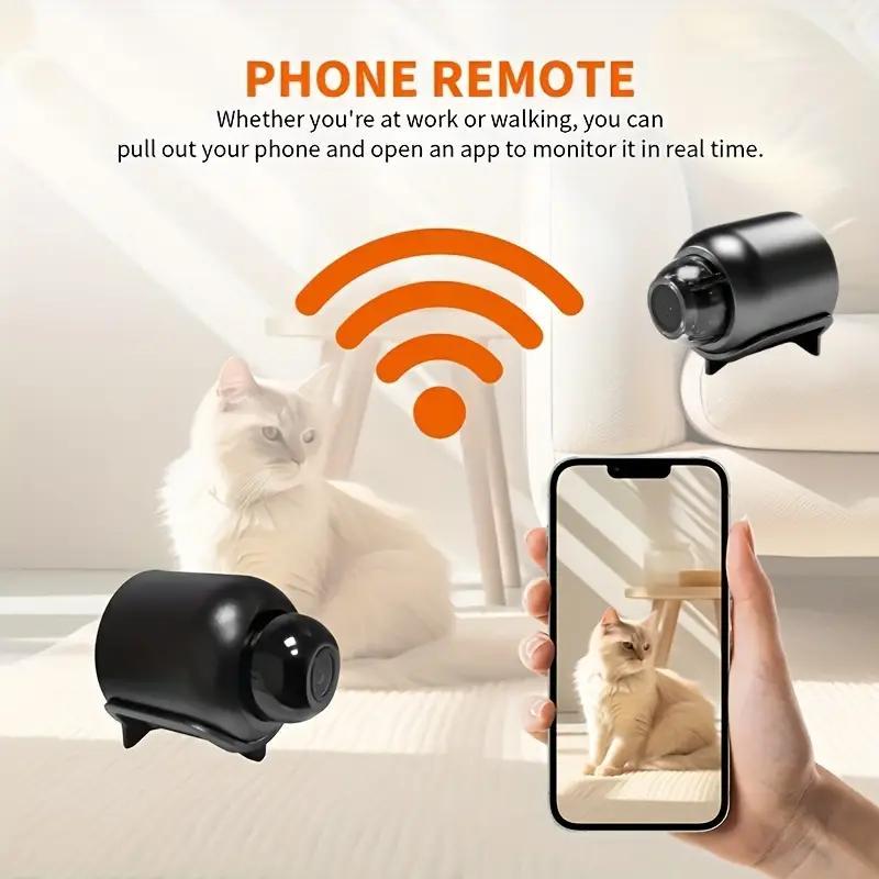 X5 Wireless Home Surveillance Camera HD WiFi Support Magnetic Bracket USB Power Supply Indoor And Outdoor Use Built-in Battery Magnetic - DropOnline.co