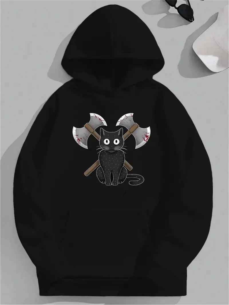 Men's Hoodie - Trendy Pullover Hooded Sweatshirt