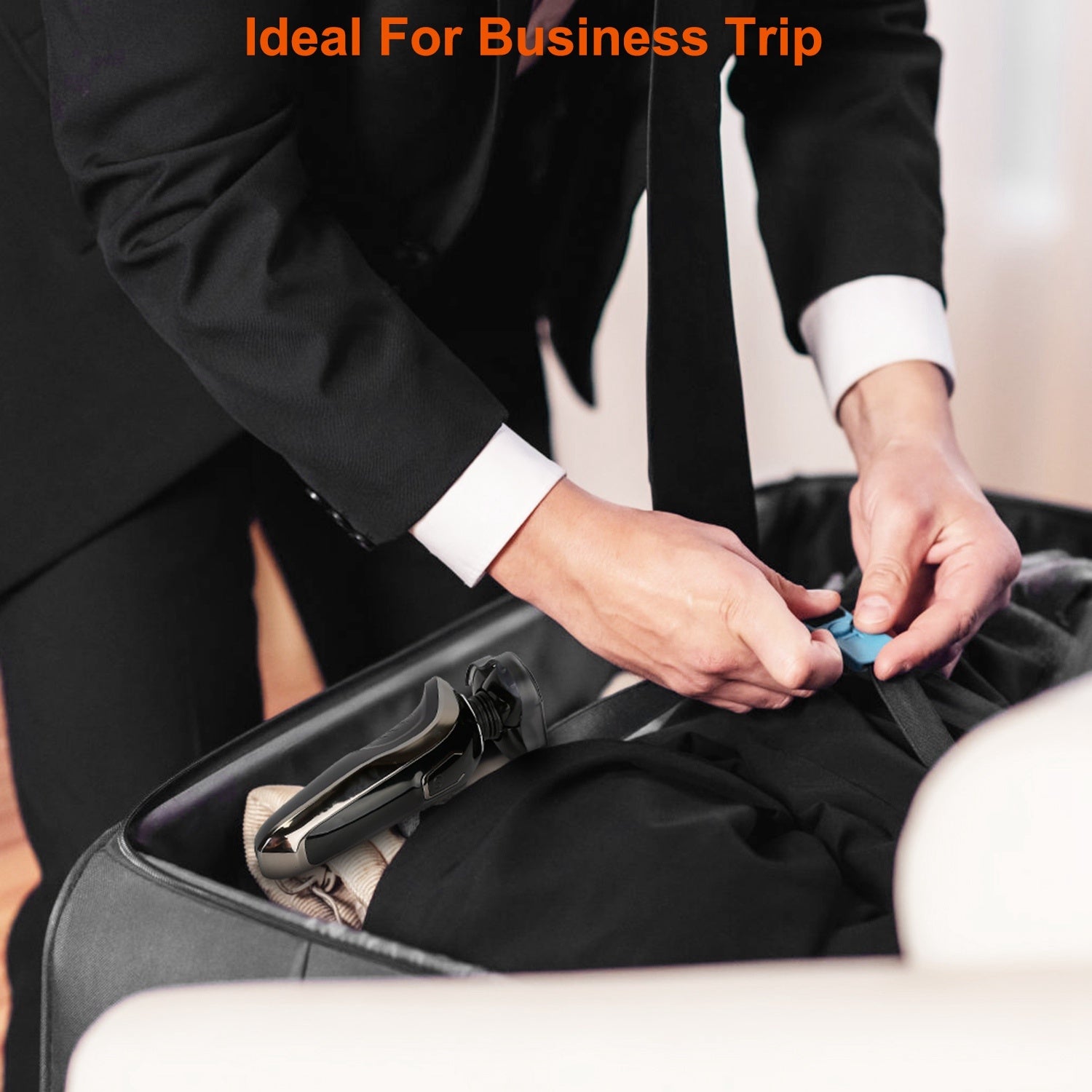 1Pack 5 In 1 Electric Razor Shaver Rechargeable Cordless Head Beard Trimmer Shaver Kit IPX6 Waterproof Dry Wet Grooming Kit - DropOnline.co