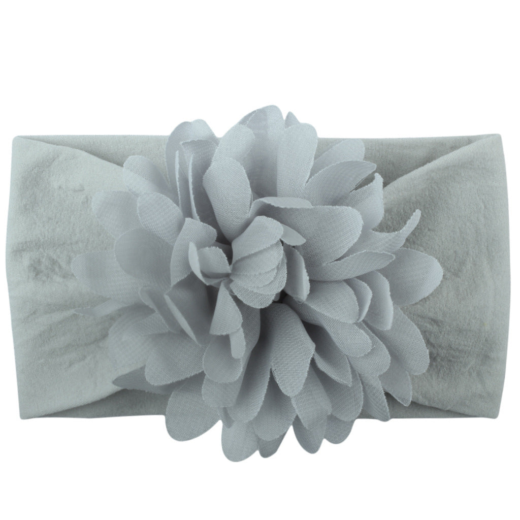 Chiffon Flower Baby Headband - Cute Princess Hair Accessories for Infant Girls - DropOnline.co