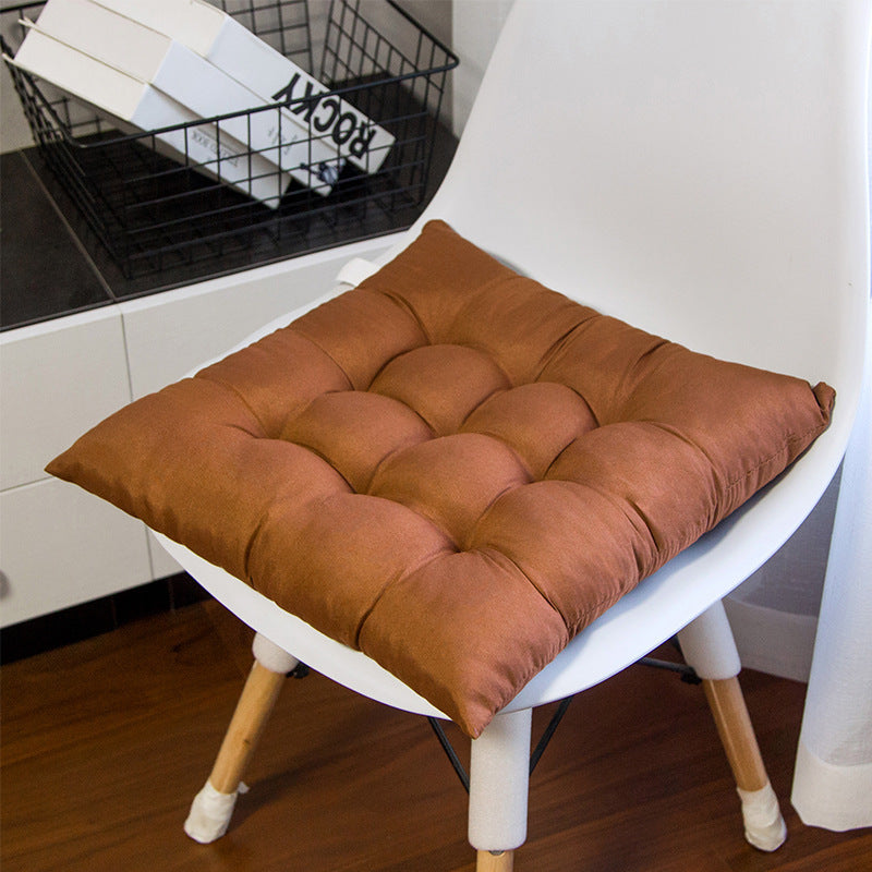Solid Color Padded Cushion Chair Cushion Office Chair Cushion - DropOnline.co