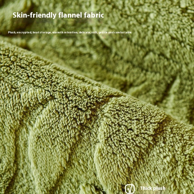 Sofa Cushion Thickened Short Plush Non-slip Cover Cover Cloth - DropOnline.co