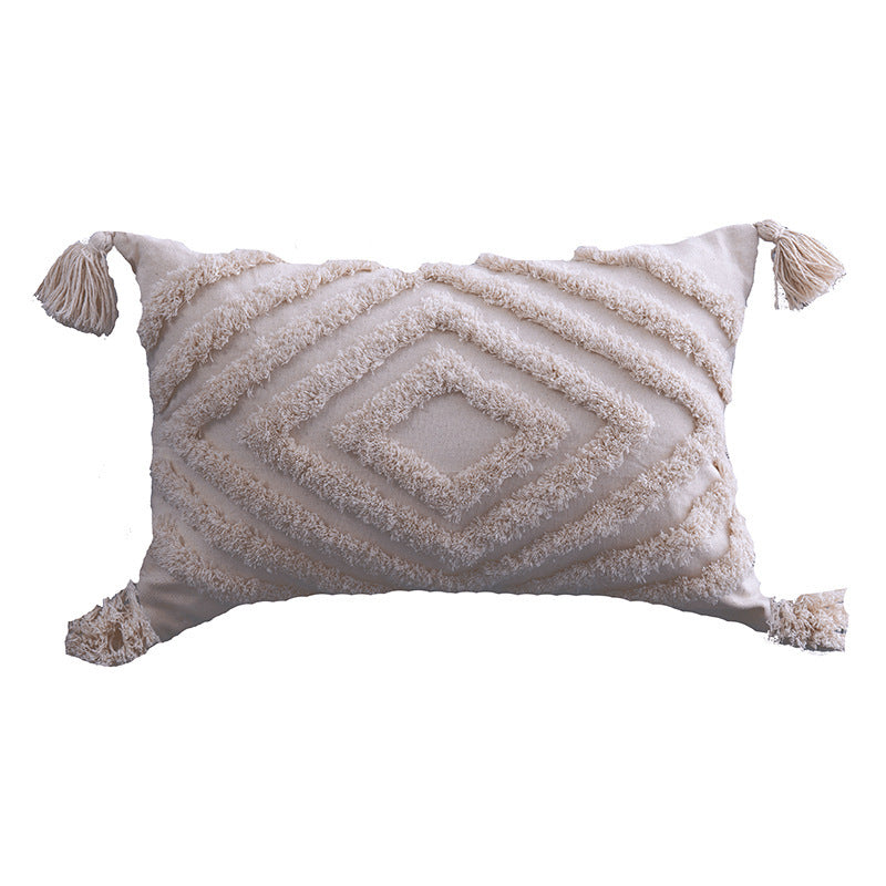 Tufted pillow cushion cover - DropOnline.co