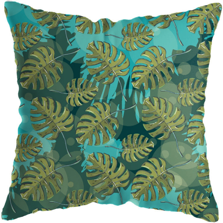 Tropical Plant Cushion Cover Living Room Sofa - DropOnline.co