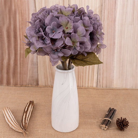 Artificial Flowers Hydrangea Branch Home Wedding Decor Autum - DropOnline.co