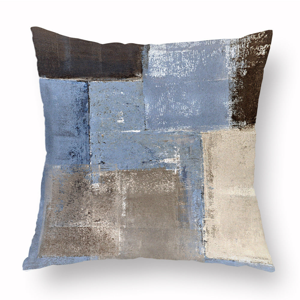 Geometric Digital Printing Cushion For Home Sofa - DropOnline.co