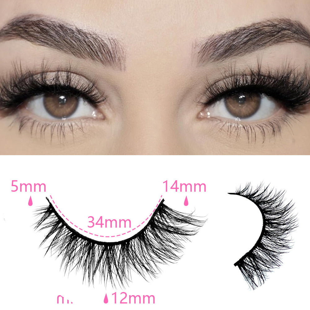 3D False Eyelashes Are Multi-layered, Realistic, Soft And Comfortable - DropOnline.co