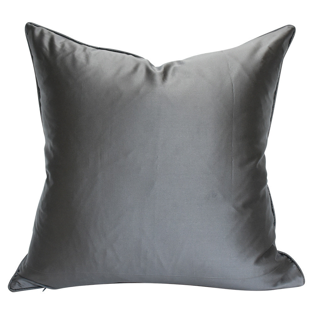 Modern Minimalist Brown Living Room Sofa Cushion Cushion - DropOnline.co