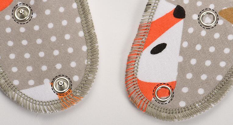 Baby Bandana Bibs 4-Pack - Cotton Triangle Drool Bibs with Arrow & Wave Prints - DropOnline.co