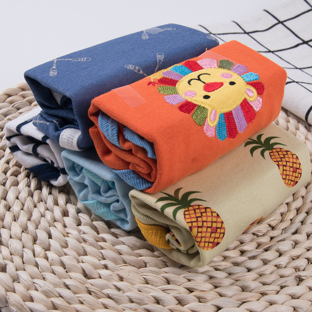 Baby Triangle Bibs 5-Pack - Soft Cotton Bandana Drool Bibs for Infants & Toddlers - DropOnline.co