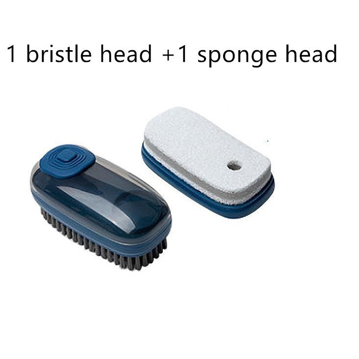 Multifunctional Automatic Liquid Cleaning Brush Soft Shoe Brush Clean Wash Shoe Artifact Laundry Brush Household Brush Clothes - DropOnline.co