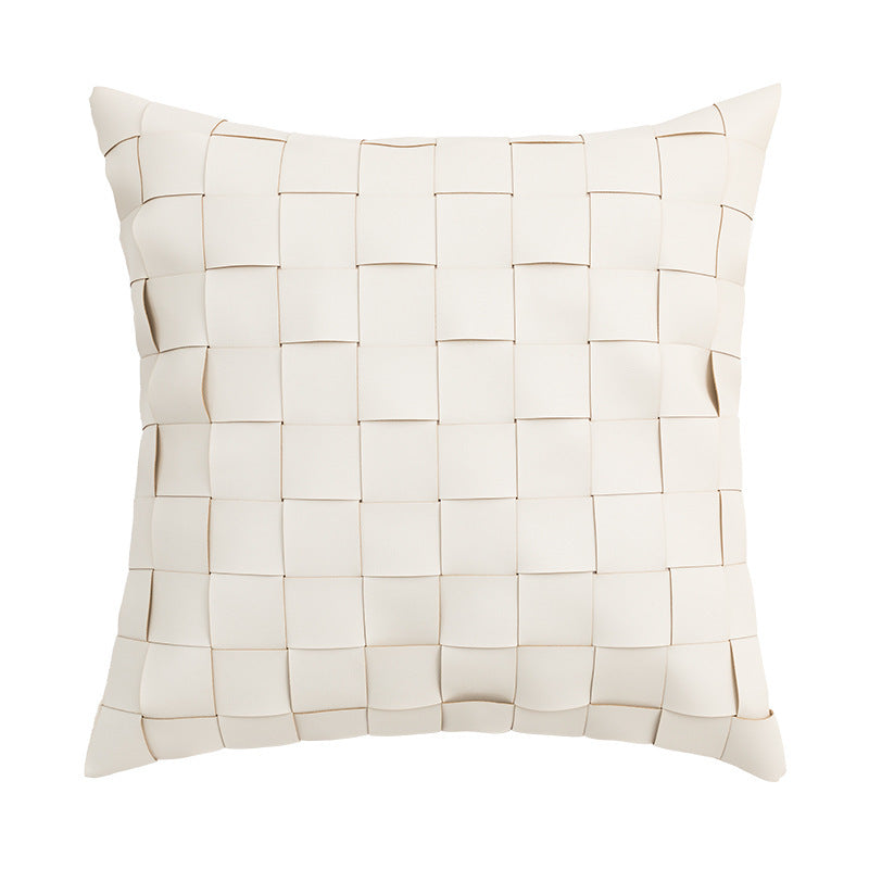Nordic Instagram Style Geometric PU Stereo Cushion Cover - DropOnline.co