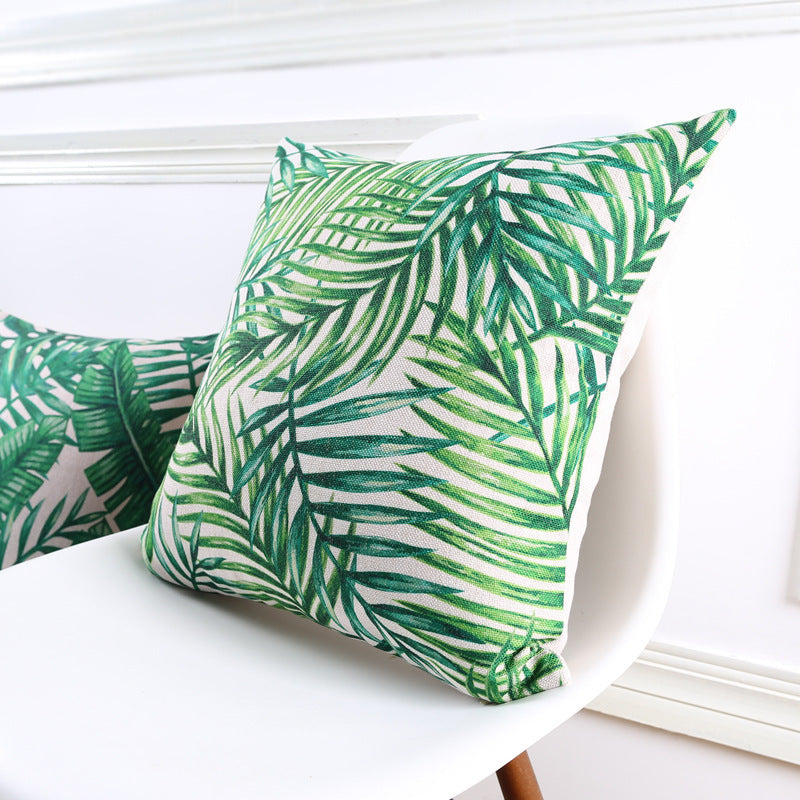 Tropical rain forest sofa pillow cushion - DropOnline.co