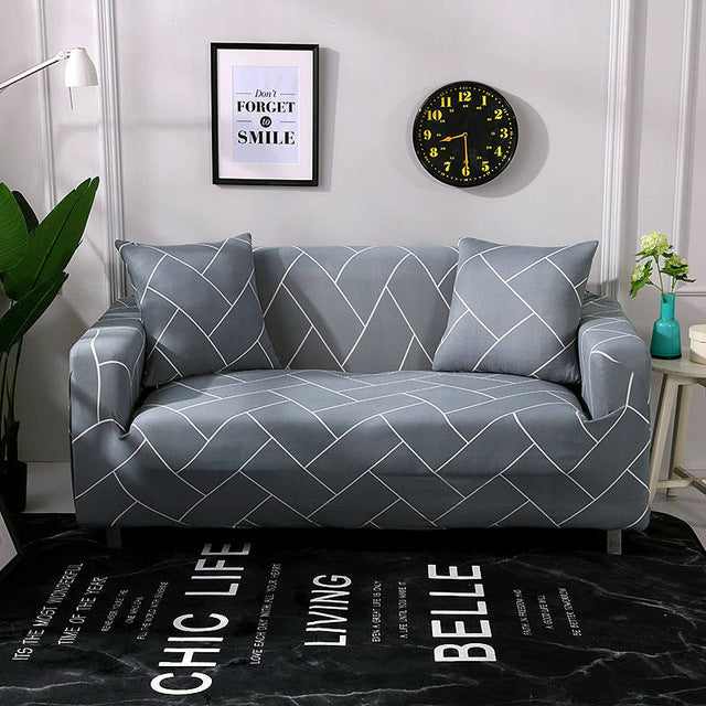Printed sofa cushion sofa cover sofa cover - DropOnline.co