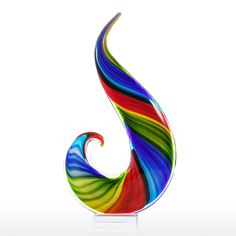 New Home Rainbow Glass Decoration - DropOnline.co